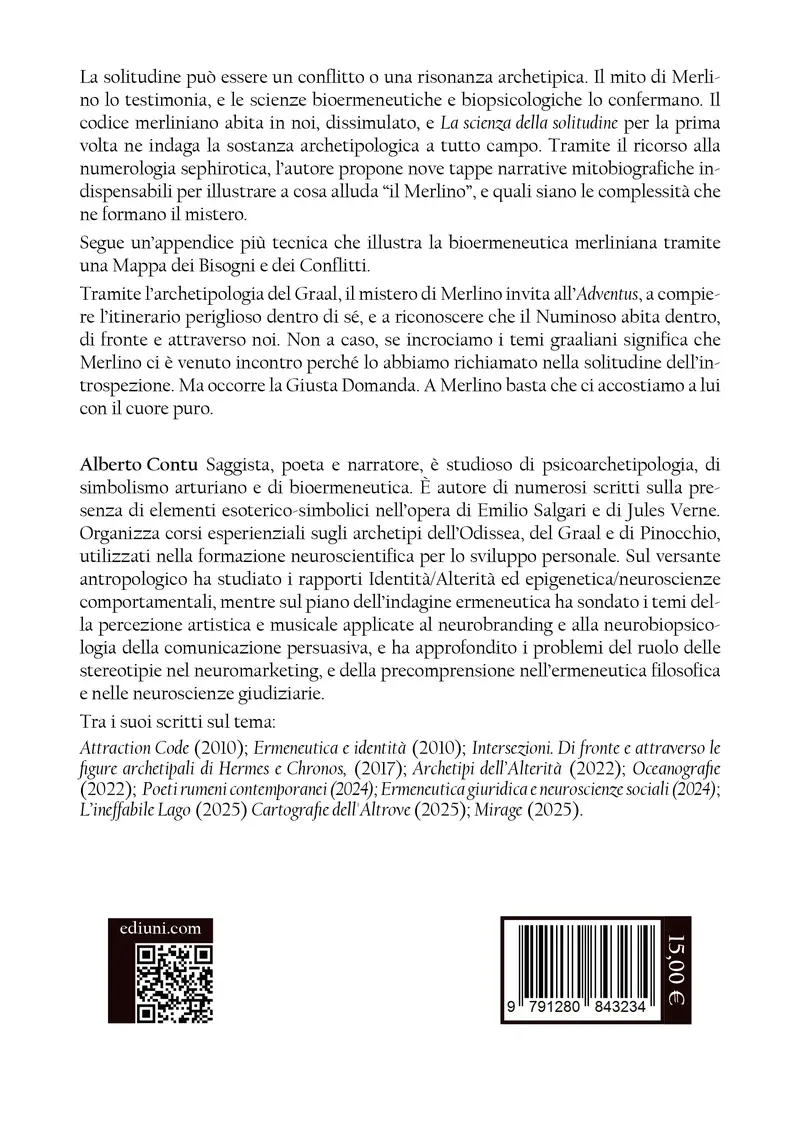 Anteprima quarta di copertina La scienza della solitudine