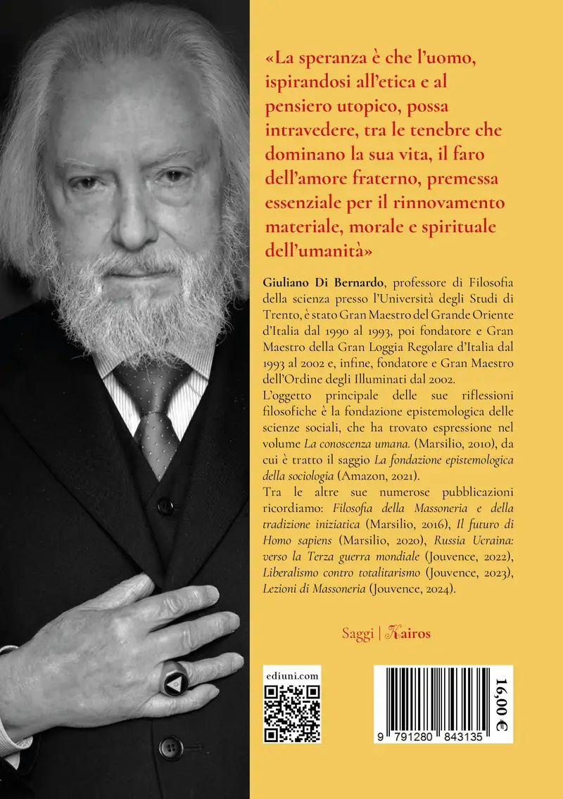Anteprima quarta di copertina La Ricostruzione del Tempio